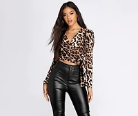 Wrapped Fierce Style Top