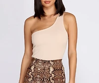 Shake It Off-Shoulder Bodysuit
