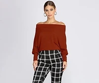 Comfy Chic Ribbed Knit Top