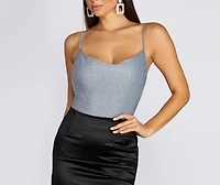 Light It Up Lurex Bodysuit