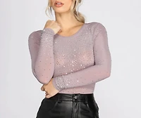 Mesh Icy Heat Stone Bodysuit