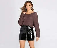 Casual Cute V Neck Sweater