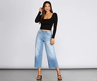 Basic Babe Scoop Top