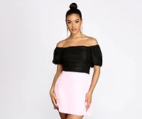 Lace Is More Crop Top