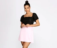 Lace Is More Crop Top