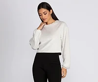 Soft And Cozy Velvet Top