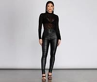 Spot Me Leopard Bodysuit