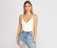 Lace Be Real Bodysuit