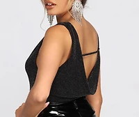 One Shoulder Cowl Neck Bodysuit