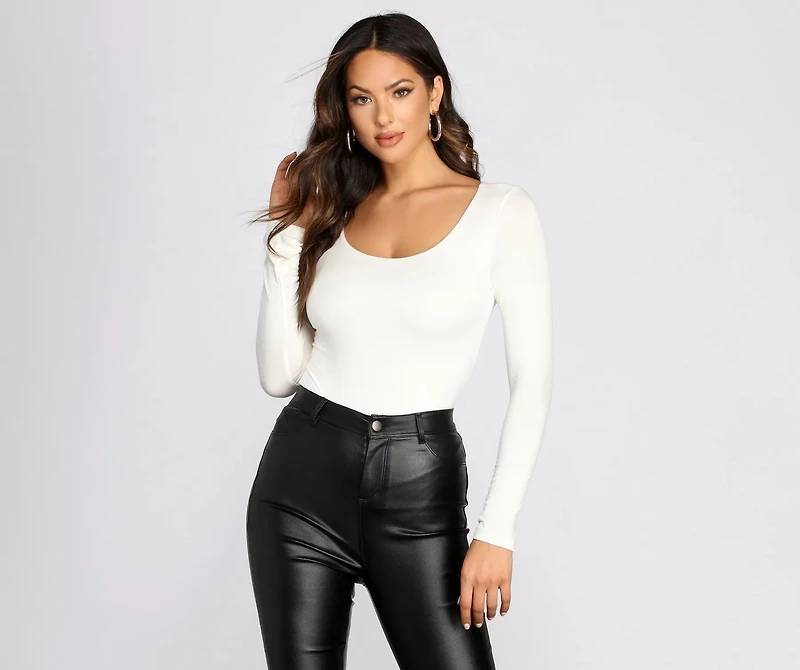 Get On Knit Bodysuit