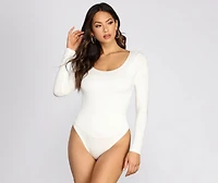 Get On Knit Bodysuit