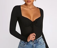 Sweet On You Knit Bodysuit