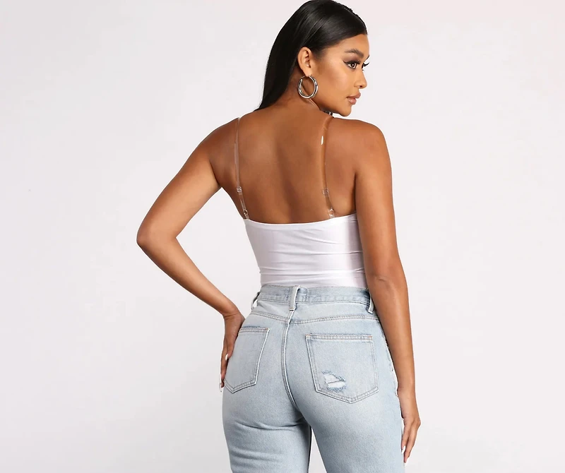 Clearly On Trend Knit Bodysuit
