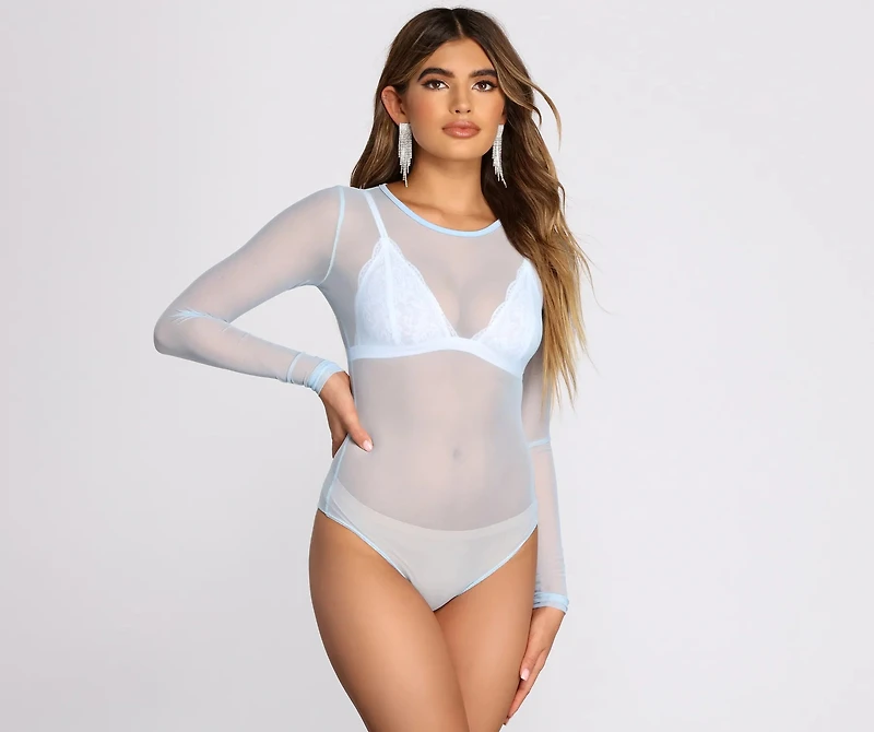 Major Moment Mesh Bodysuit