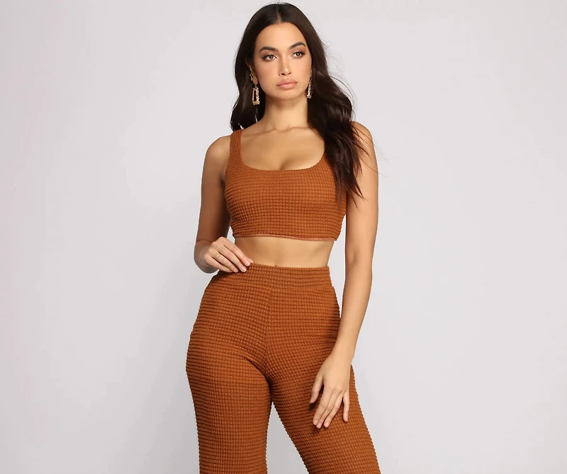 Major Cozy Vibes Cropped Tank