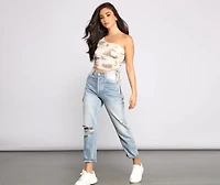 Keep It Casual And Chic Crop Top