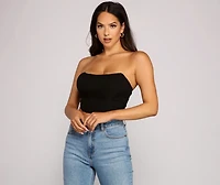 Bold And Glam Cropped Bustier