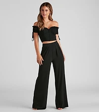Hooked Ruched Crop Top