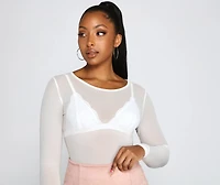 Love's A Mesh Bodysuit
