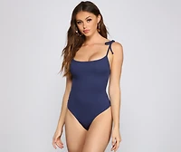 Sealed Basics Ribbed Knit Bodysuit