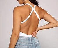 Chic And Seamless Sleeveless Bodysuit