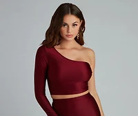 Flirtatious Fashionista Crop Top