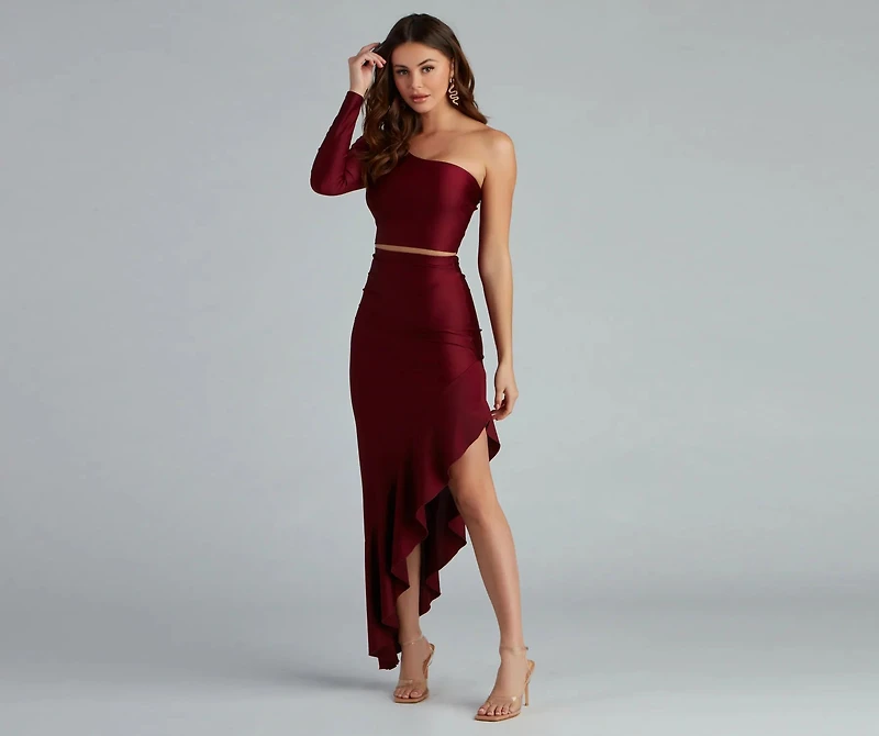 Flirtatious Fashionista Crop Top