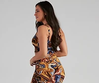 The Coolest Vibe Cropped Tank