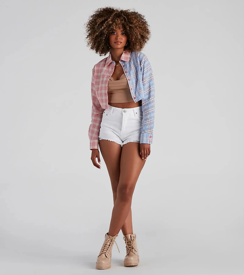 Short Romance Knit Crop Top