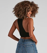 The Basic Crew Racer Top