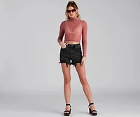 Stunning Sheer Moment Crop Top