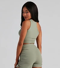 Cruising Together Rib Tank Top