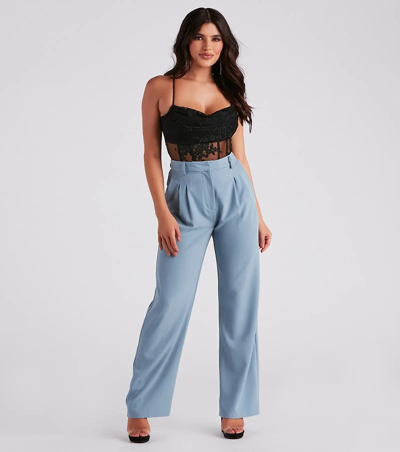 Love With Lace Mesh Bodysuit