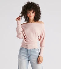 Places To Be Off-The-Shoulder Top