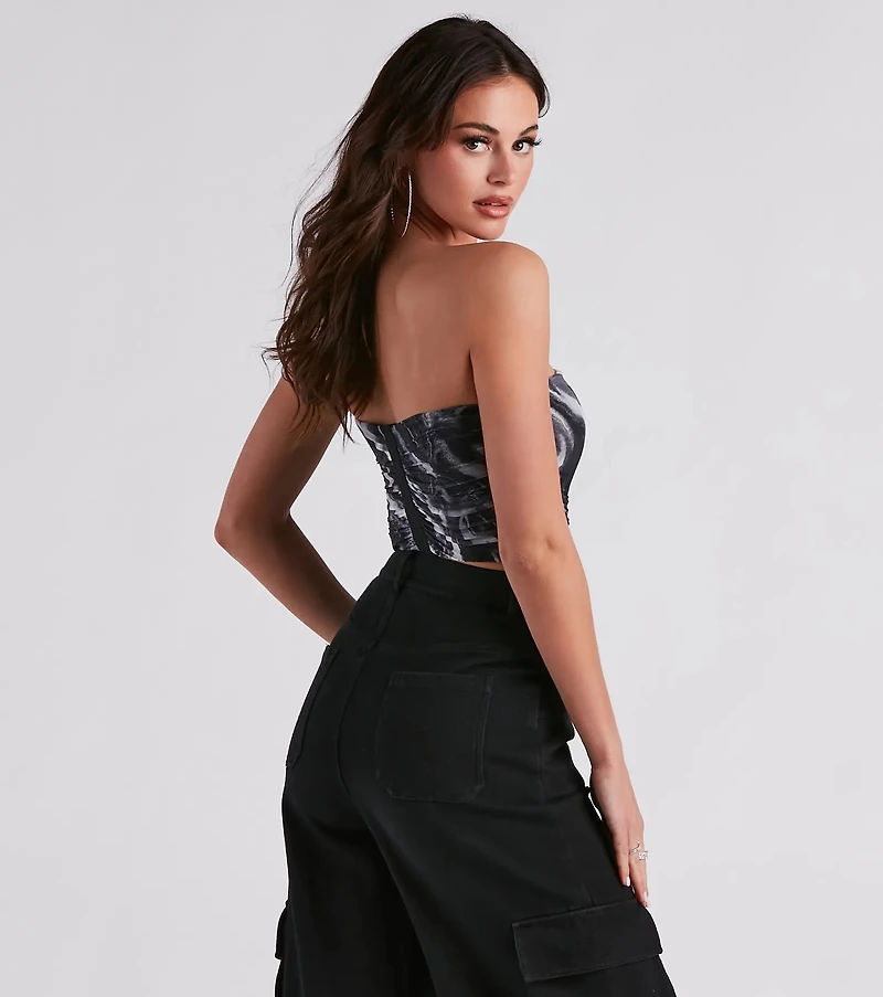 Such A Marvel Marble Bustier