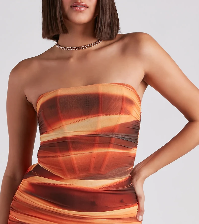 Such A Marvel Marble Bustier