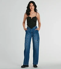 Effortlessly Cool Faux Suede Crop Top
