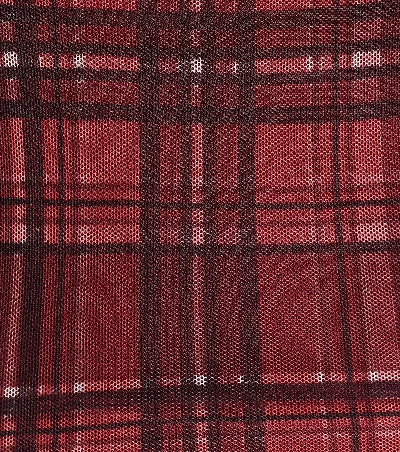 Check Me Out Lace Trim Plaid Crop Top