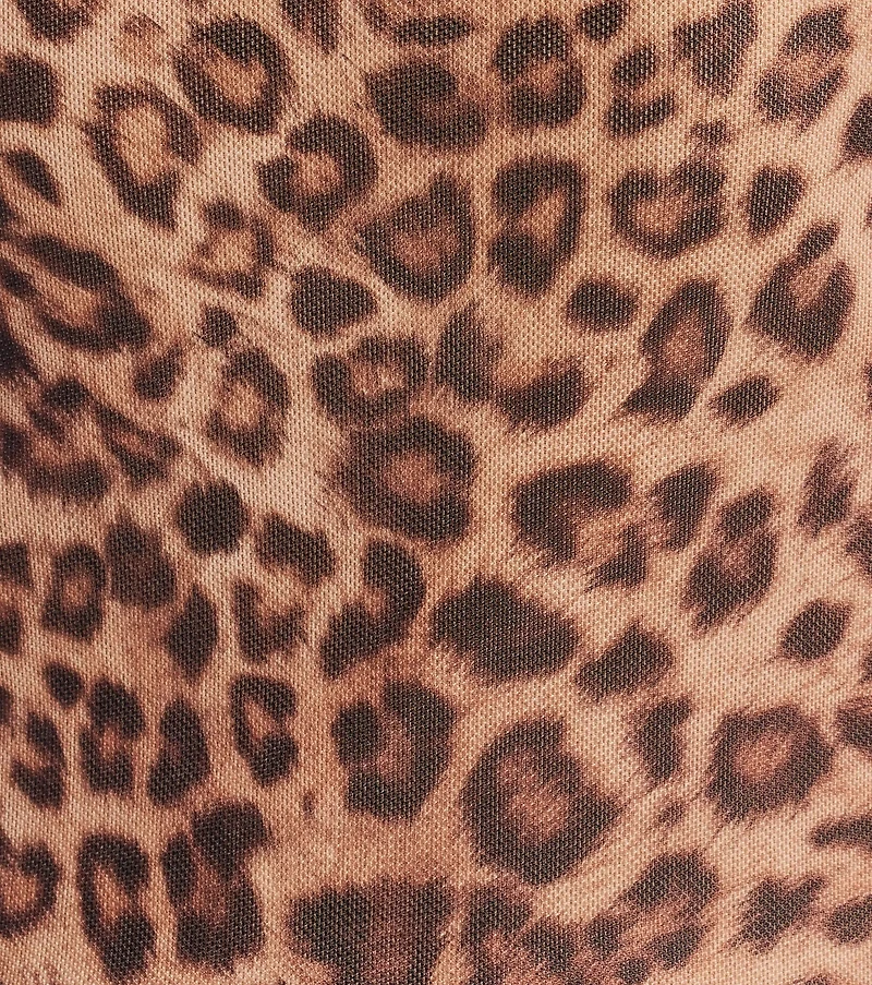 Forever Fierce Leopard Print and Bow Top