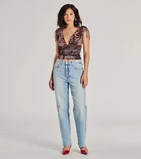 Fab and Fierce Animal Print Tank Top