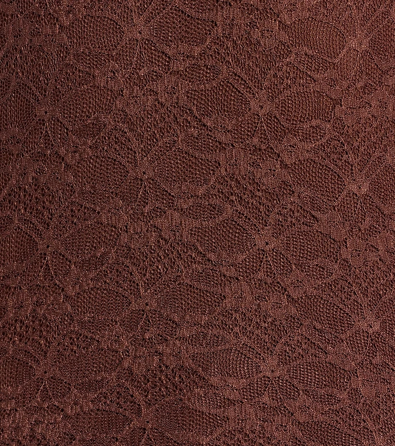 Glam Flair Long Sleeve Lace Top