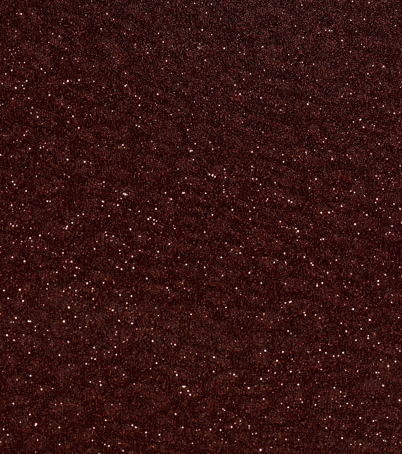 Glowing Radiance Sleeveless Glitter Crop Top