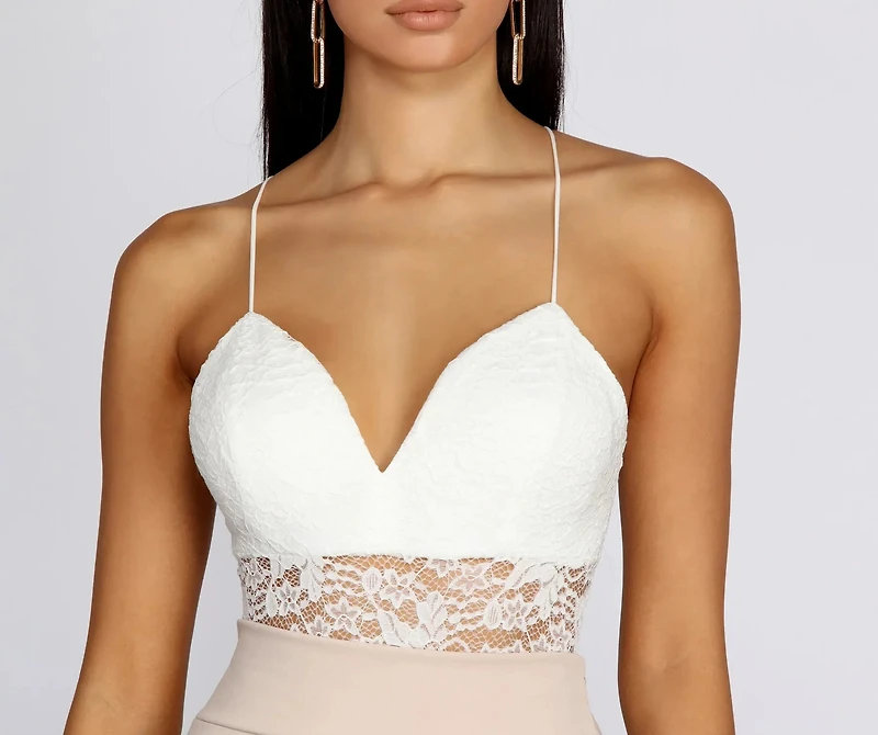 Sweet As Lace Bodysuit