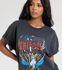 Willie Nelson Graphic Oversized Tee