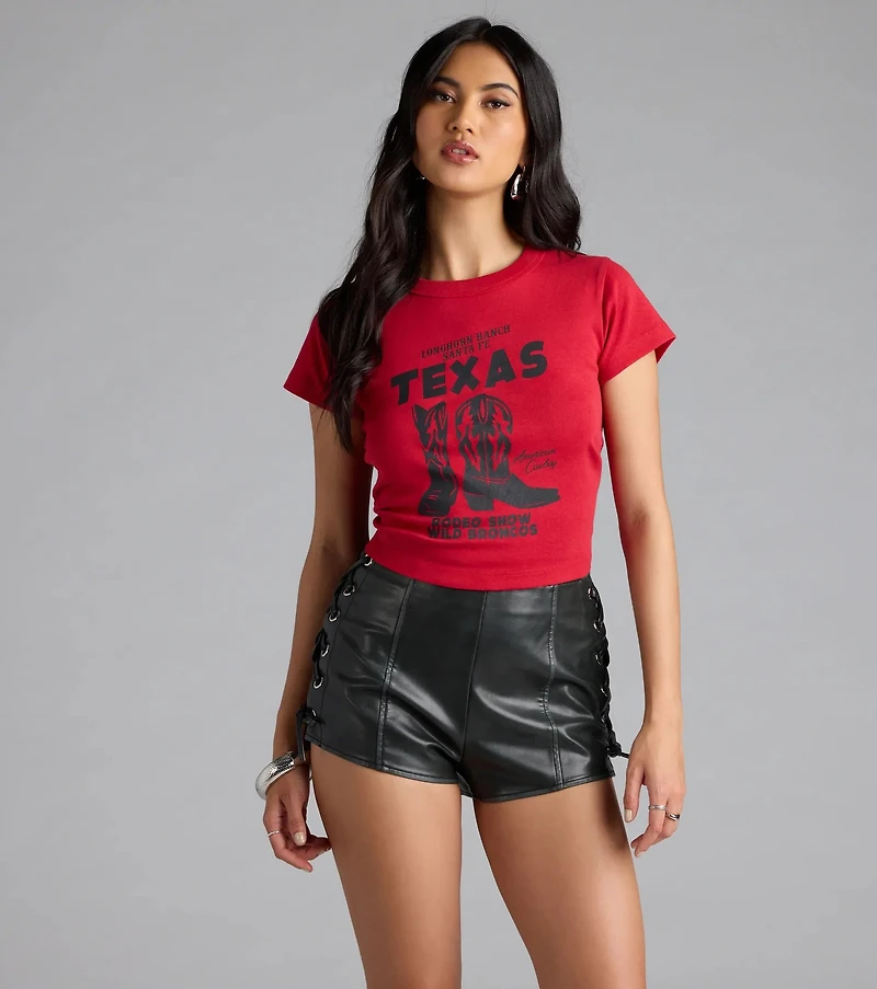 Texas Rodeo Show Graphic Tee