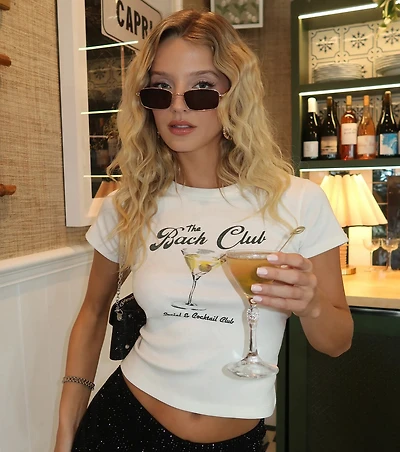 The Bach Club Martini Graphic Tee