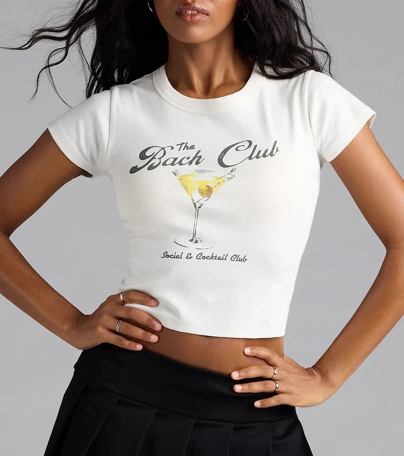 The Bach Club Martini Graphic Tee