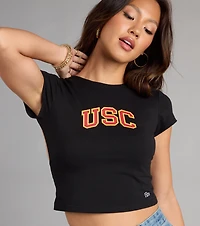 Fight On!® Flair USC® Open Back Crop Top