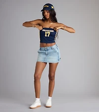 Game On Wolverines™ Jersey Tube Top