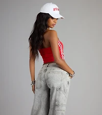 Style Points Georgia® Bulldogs® Jersey Tube Top